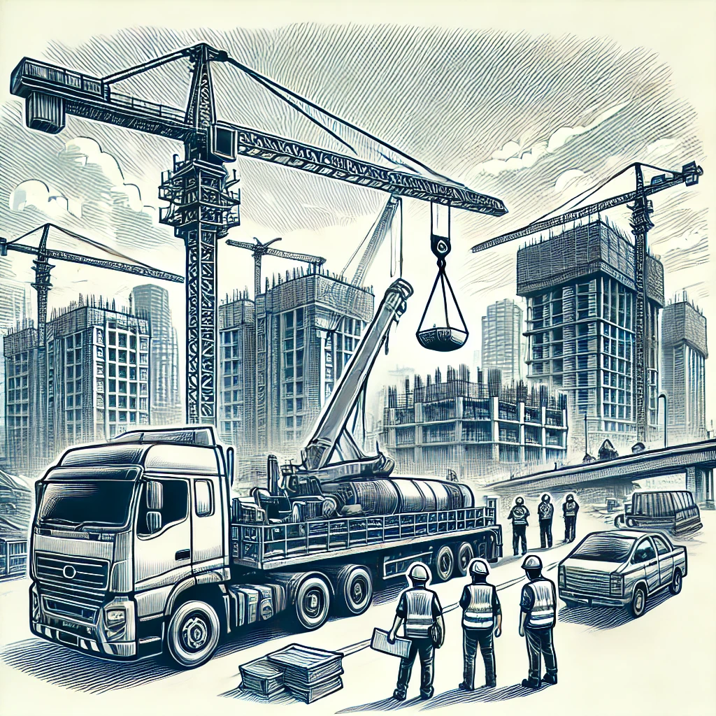 Rental Crane Gunung Sahari Murah di Sacotindo