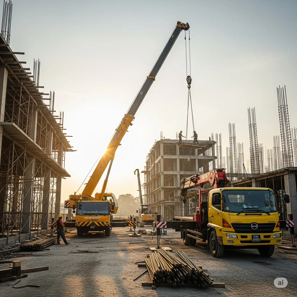 Rental Sewa Crane Jatiasih Bekasi Murah di Sacotindo