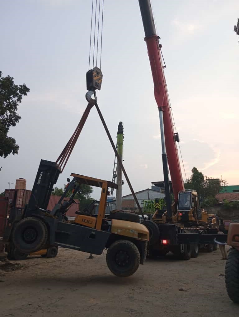 jasa sewa crane di sacotindo